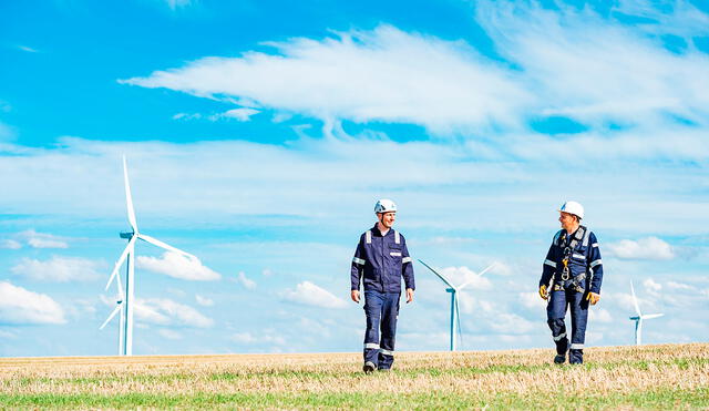 Punta Lomitas se inició en abril del 2021 y actualmente cuenta con un 83% de avance. Foto: Engie Perú