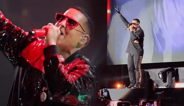Daddy Yankee armó la fiesta para sus miles de fanáticos en el Estadio Nacional. Foto: composición/YouTube/Deysi Portuguez/ URPI-LR