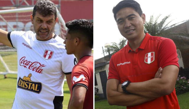 Roverano asumió como técnico de la selección peruana sub-20 en el 2022. Foto: composición/FPF/ Eric Villalobos