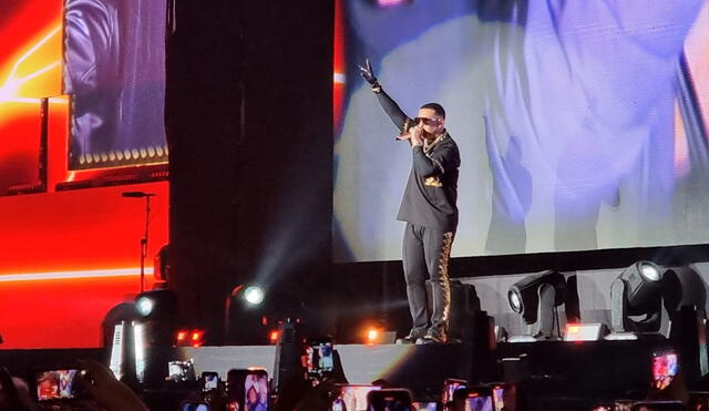 De esta forma inició el concierto de Daddy Yankee. Foto: Deysi Portuguez/ URPI-LR