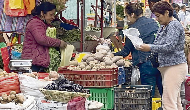 Dolor de cabeza. Las amas de casa deben hacer malabares para que el dinero les alcance ante los elevados precios. Foto: Raúl Egúsquiza/ URPI-LR