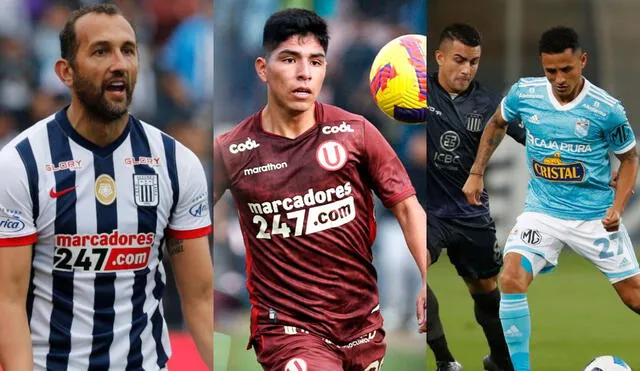 Universitario, Alianza y Cristal son los equipos más campeones del fútbol peruano. Foto: Composición/Alianza/Universtiario/Cristal
