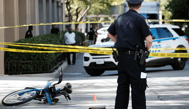 "Trataron de reanimarlo en la ambulancia, pero no tenía función cerebral, se fue", expresó la madre de la víctima. Foto: AFP