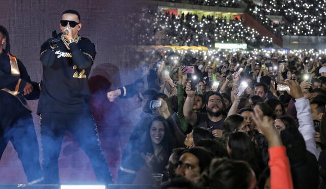 Lo más emotivo de la cita fue cuando Daddy Yankee hizo una pausa para agradecer a sus seguidores y no pudo contener las lágrimas. Foto: Antonio Melgarejo / Fotografía LR