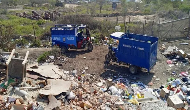 Municipio arroja los residuos sólidos a pocos metros de asentamientos. Foto: Eder Alzamora.