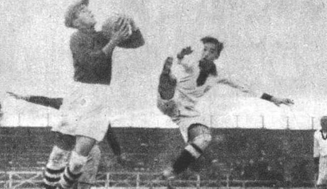 La selección peruana jugó ante Uruguay y Rumania en 1930. Foto: Los Sports