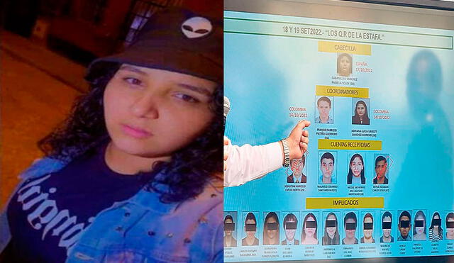 La joven de 18 años se encuentra prófuga de la justicia. Foto: composición / Facebook / Difusión