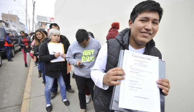 El apoyo económico será válido para contratos con tope salarial de S/ 1.700. Foto: Javier Quispe/La República