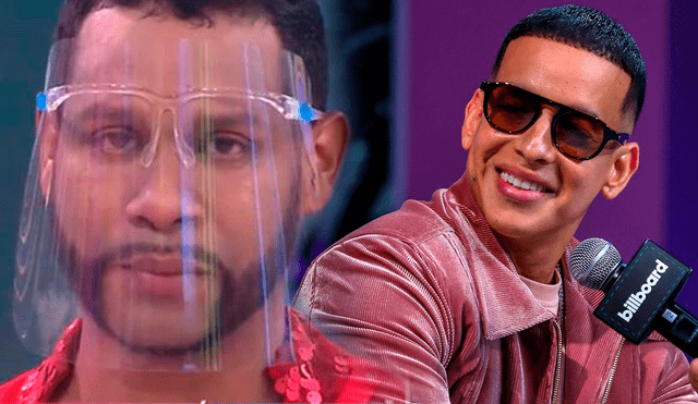 Edson Dávila fue víctima de una pesada broma por parte de la seguridad del concierto de Daddy Yankee. Foto: composición/captura América TV/EFE