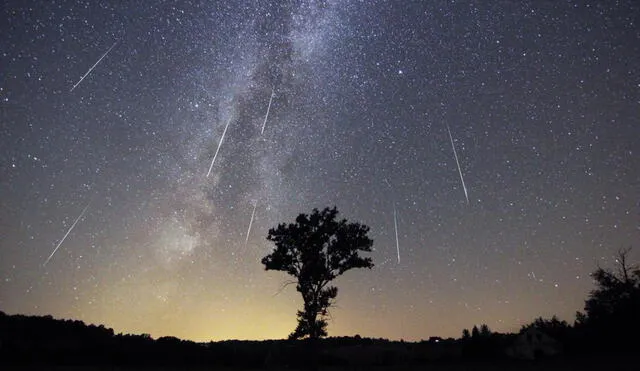 La lluvia de estrellas oriónidas llegará a su pico de máxima actividad este 21 de octubre. Foto: The Franklin Institute