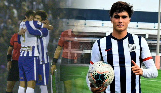 Juan Pablo Goicochea llegó a Alianza Lima procedente del EGB. Foto: composición LR/Instagram de Hernán Barcos/Alianza Lima