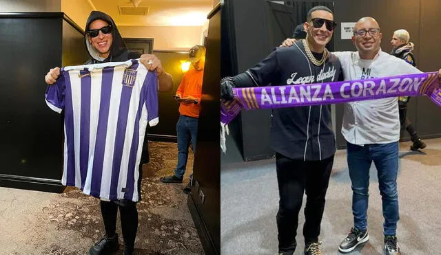 Alianza Lima posa con camiseta de Alianza Lima. ¿Será seguidor del club de La Victoria? Foto: composición LR/Alianza Lima/Facebook/Instagram