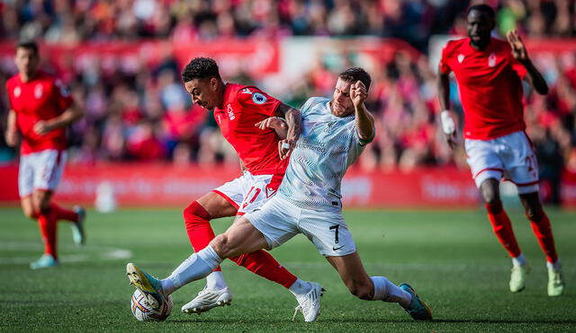 Liverpool vuelve a enfrentar al club de los árboles astutos tras más de 20 años. Foto: Nottingham Forest FC