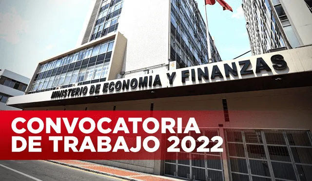 El Ministerio de Economía y Finanzas (MEF) lanza ofertas laborales bajo la modalidad CAS. Foto: Andina/composición de Gerson Cardoso/La República