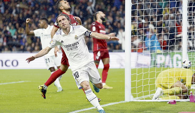 Volvió. Luka Modric no marcaba un gol con el Real Madrid en la Liga española desde el 20 de agosto ante el Celta de Vigo.