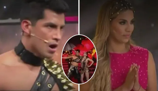 Santiago Suárez sorprendió en la pista de baile de "El gran show". Foto: captura de América TV