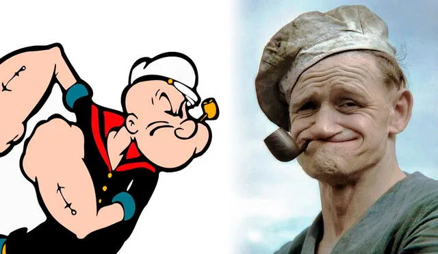 La inspiración para Popeye fue un marino de raíces polacas que solía fumar una pipa y mantener el orden en una taberna. Foto: Wattpad/Jecinci