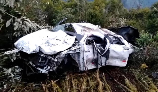 Siniestro ocurrió en el distrito Challabamba, provincia Paucartambo, región Cusco. Foto: radio Calca en linea