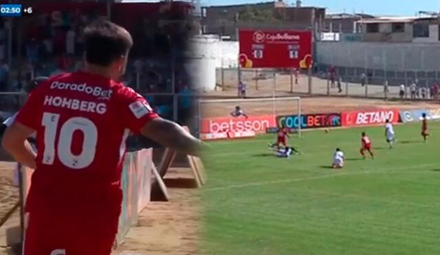 Alejandro Hohberg selló el triunfo de Cristal. Foto: captura de GolPerú