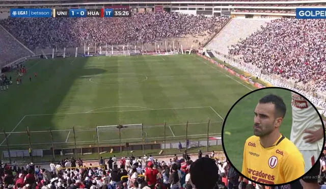 Hincha falleció en el estadio Monumental y los jugadores de Universitario se mostraron consternados. Foto: captura GolPerú
