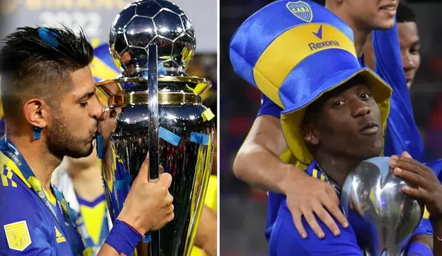 Zambrano y Advíncula son titulares en Boca Juniors. Foto: composición/difusión/Copa Argentina