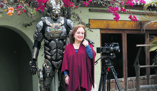 Primera actriz. Haydée Cáceres se ha dedicado a la actuación durante más de medio siglo. Foto: Marco Cotrina/La República