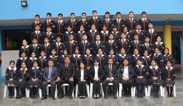 Estudiaban desde las 8 de la mañana hasta las 2 de la tarde en el colegio. Foto: colegio Juan Pablo Peregrino de Carabayllo