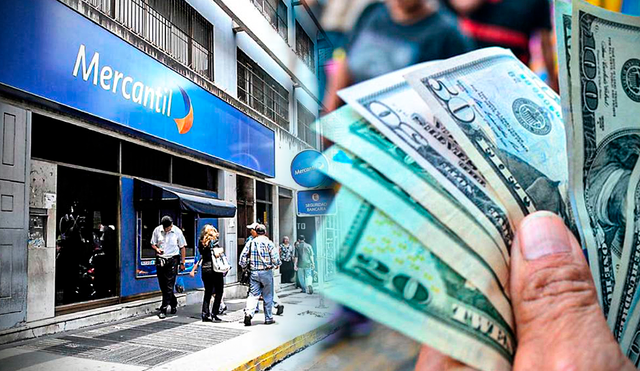 Banco Mercantil ofrece la compra de dólares de acuerdo con la tasa de cambio efectuada por el Banco Central de Venezuela. Foto: composición de Gerson Cardoso/LR