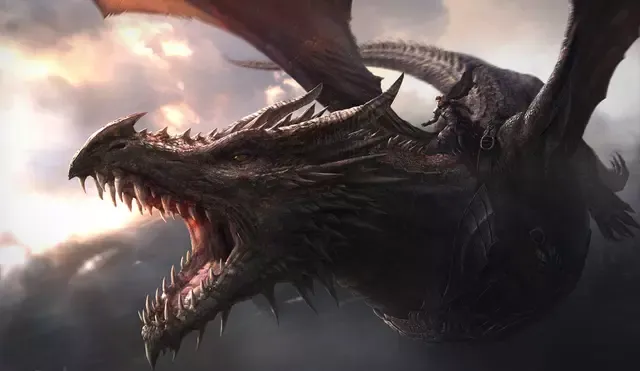 Belarion, el dragón de Aegon 'El Conquistador' y el más grande de toda la historia de Westeros. Foto: Hielo y Fuego Fandom