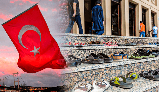 En Turquía, los zapatos tienen diversos simbolismos; por ello, tiene la costumbre de quítatelos los zapatos. Foto: Jazmin Ceras/ composición LR