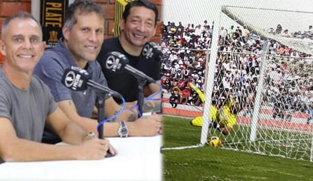 Hernán Barcos y la jugada polémica de la fecha. Foto: composición LR/"A presión"/Alianza Lima