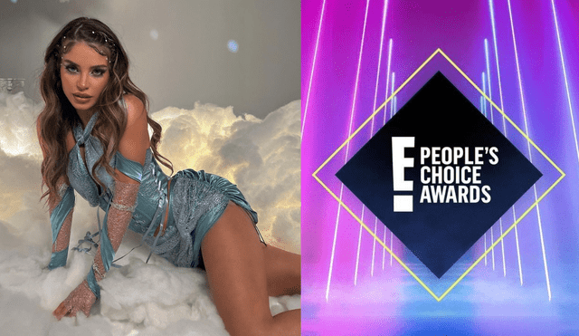 Flavia Laos en la lista de nominados de los premios People Choice Awards 2022. Foto: composición LR/ @flavialaosu/Instagram/ People Choice Awards