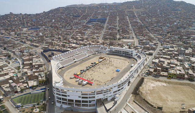 Estadio Municipal San Genaro de Chorrillos tiene una capacidad para 15 mil aficionados, aproximadamente. Foto: Minagri