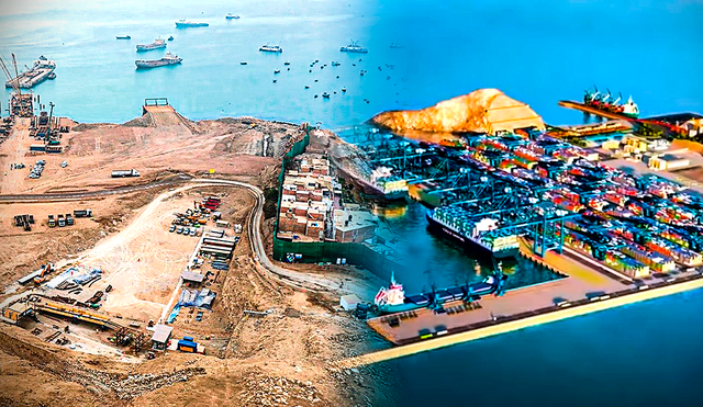 El puerto de Chancay tendrá como finalidad aliviar la congestión en el terminal portuario del Callao. Foto: composición LR/Andina/Delta Arquitectura