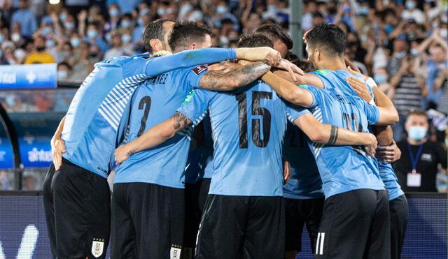 Uruguay lleva clasificando al Mundial de forma ininterrumpida desde Sudáfrica 2010. Foto: selección uruguaya