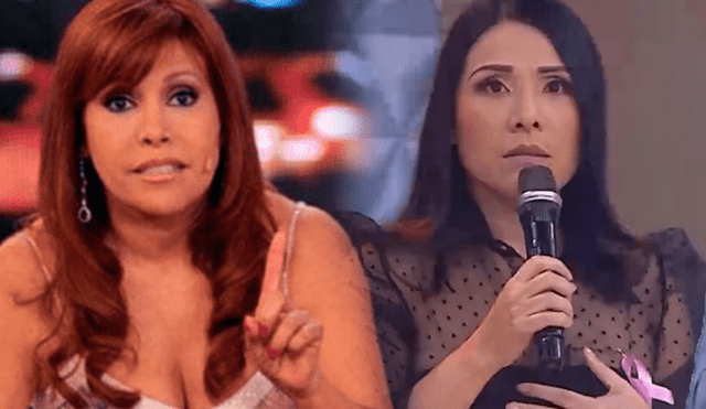 Magaly Medina cuestionó a Tula Rodríguez por alterarse durante edición de "En boca de todos". Foto: composición/captura América TV/captura ATV