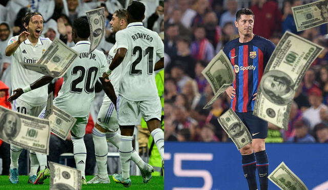 Real Madrid y Barcelona son clásicos rivales en España y en Europa. Foto: Composición AFP