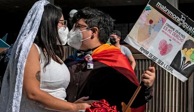 Antes de Tamaulipas, los estados de Guerrero, Tabasco y el Estado de México, modificaron sus legislaciones para aprobar el matrimonio igualitario. Foto: AFP