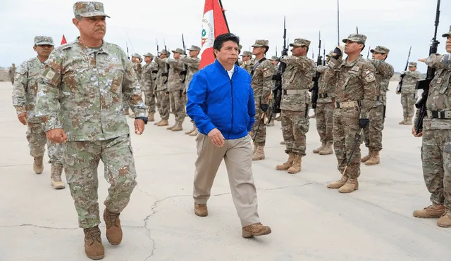 Presidente Pedro Castillo llega a la región Piura. Foto: Presidencia de la República.