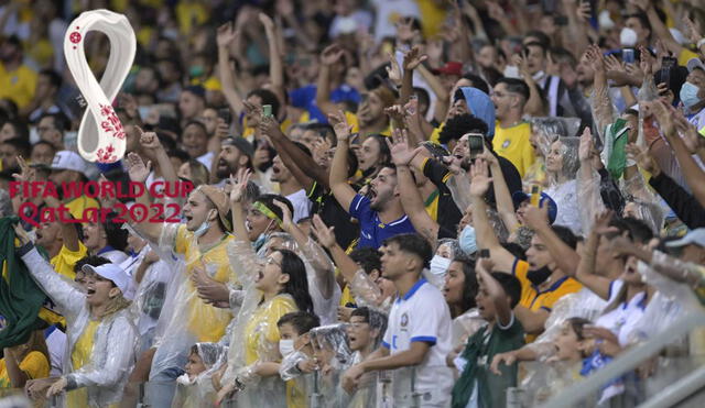 Hinchas brasileños esperan que su selección obtenga la sexta estrella. Foto: composición/AFP
