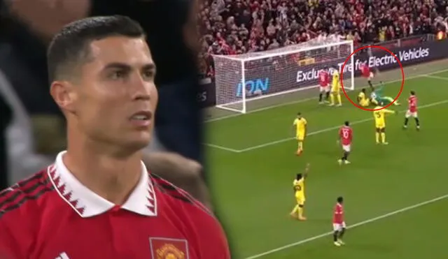 Cristiano Ronaldo lleva dos goles en esta edición de la Europa League. Foto: captura de ESPN