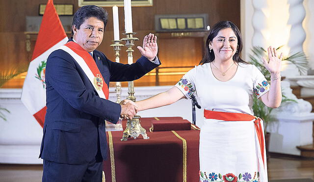 Paso. Con Kelly Portalatino, congresista de Perú Libre, se ratifica que Cerrón controla el sector.