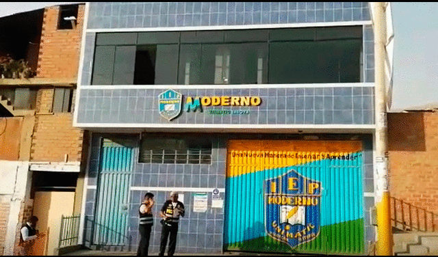 Familia del menor pide intervención de las autoridades para esclarecer responsabilidades en el colegio Moderno Unimatic, en Ate Vitarte. Foto: captura de RPP