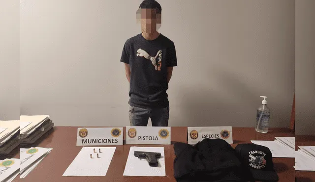 Menor será investigado por robo agravado y tenencia ilegal de armas. Foto: PNP