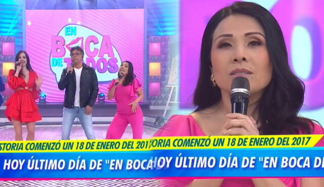 El último programa de "En boca de todos" se transmitió este 28 de octubre. Foto: composición/captura América TV