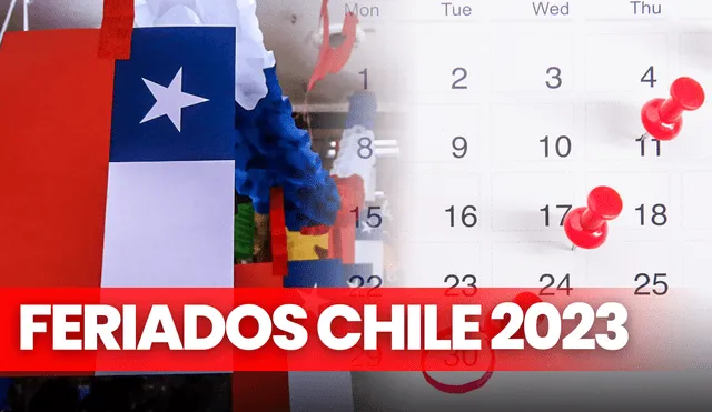 Calendario de Chile 2023 con todos los días festivos a nivel nacional. Foto: composición de Fabrizio Oviedo/LR