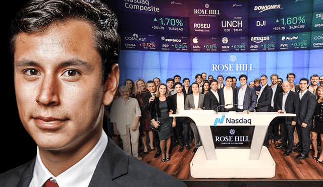 El empresario peruano Juan José Rosas es cofundador del fondo de inversiones Rose Hill. Foto: composición LR/ Cornell University Athletics/ Rose Hill Acquisition Corp.