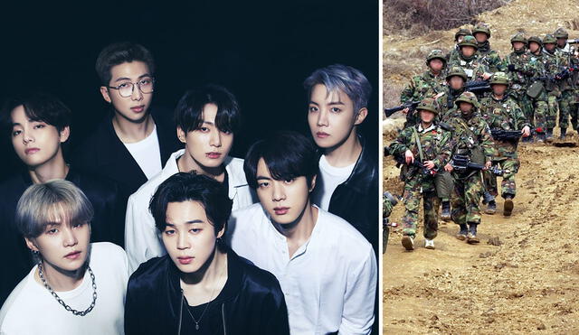 BTS irá al servicio militar. El grupo se reuniría con sus 7 integrantes en 2025. Foto: composición BIGHIT/Yonhap