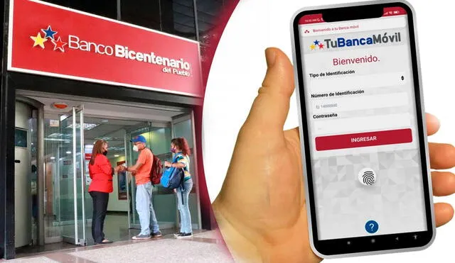 El pago móvil del Banco Bicentenario te permite realizar tus transacciones de forma segura. Foto: composición LR / Banco Bicentenario