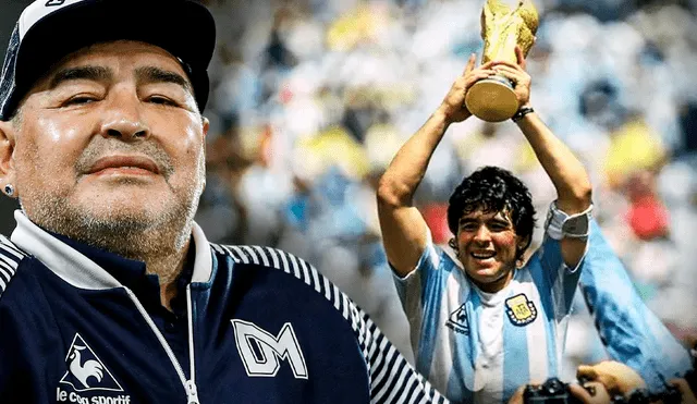 Diego Armando Maradona disputó tres mundiales en su carrera: México 1986, Italia 1990 y Estados Unidos 1994. Foto: composición LR/ Jazmin Ceras-GLR/AFP/Selección Argentina.